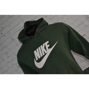48682 Nike Hoodie Pullover Mens Size Large Cotton Polyester Blend With Pocket